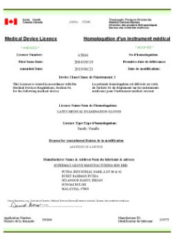 Medical Device Licence, Canada